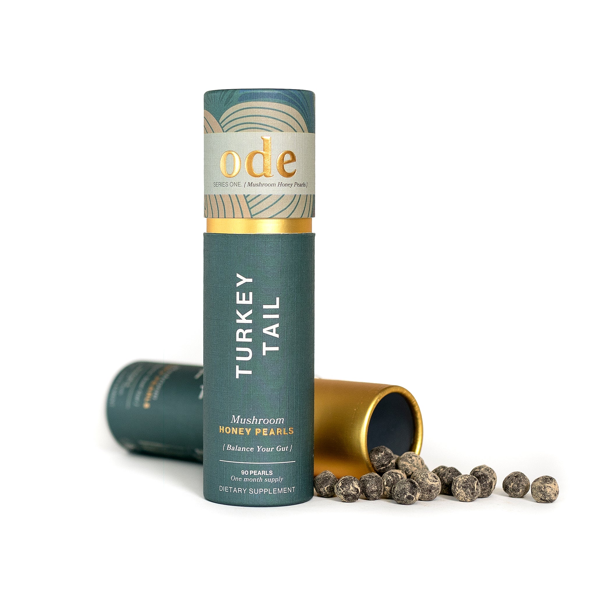 Turkey Tail - Empirical Health Mushroom Honey Pearls - 90 Honey Pearls (1 Month Supply)